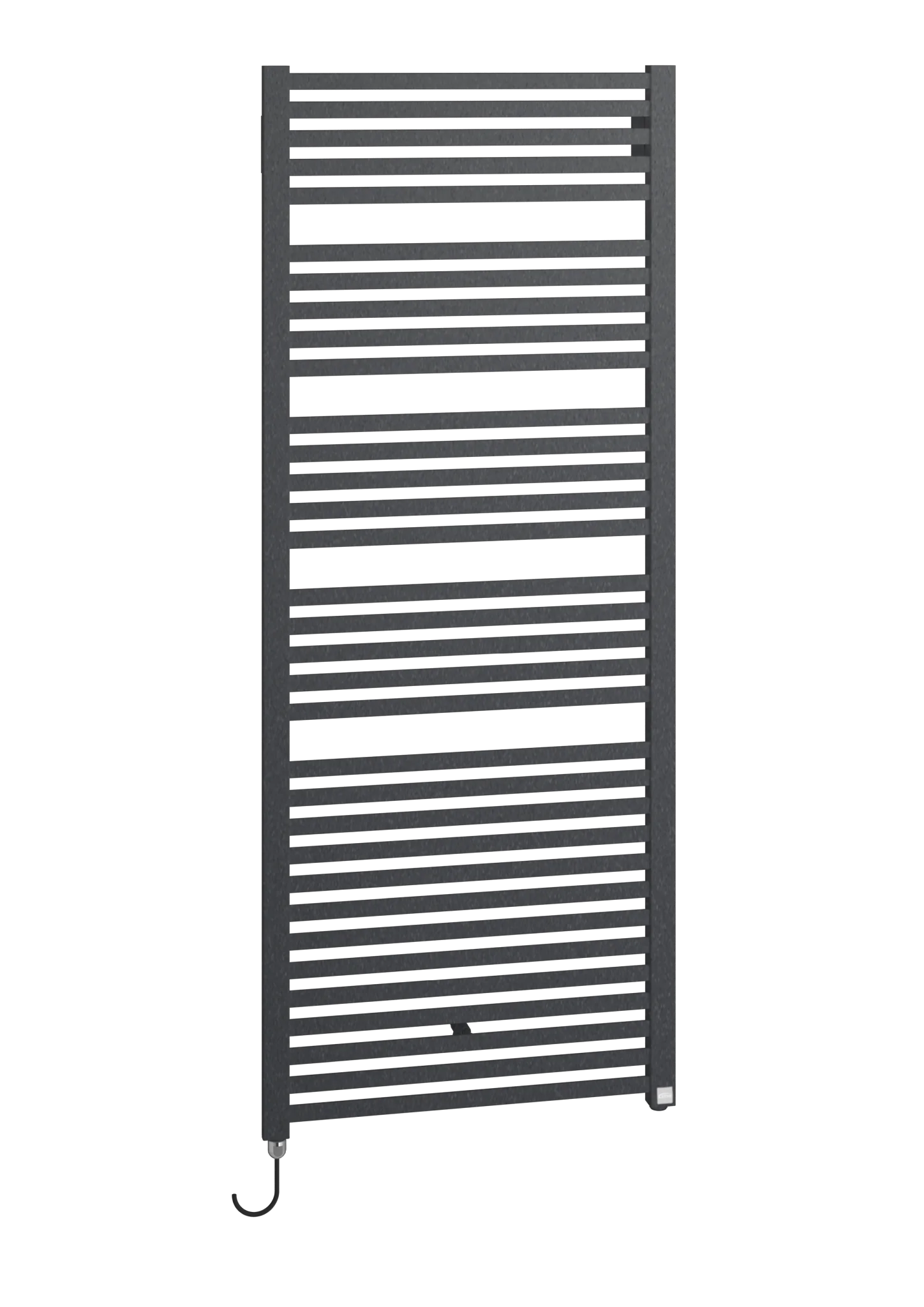 Kermi Design-Elektroheizkörper „Geneo® quadris-E“ 59,6 × 149,4 cm in Anthracite Grey