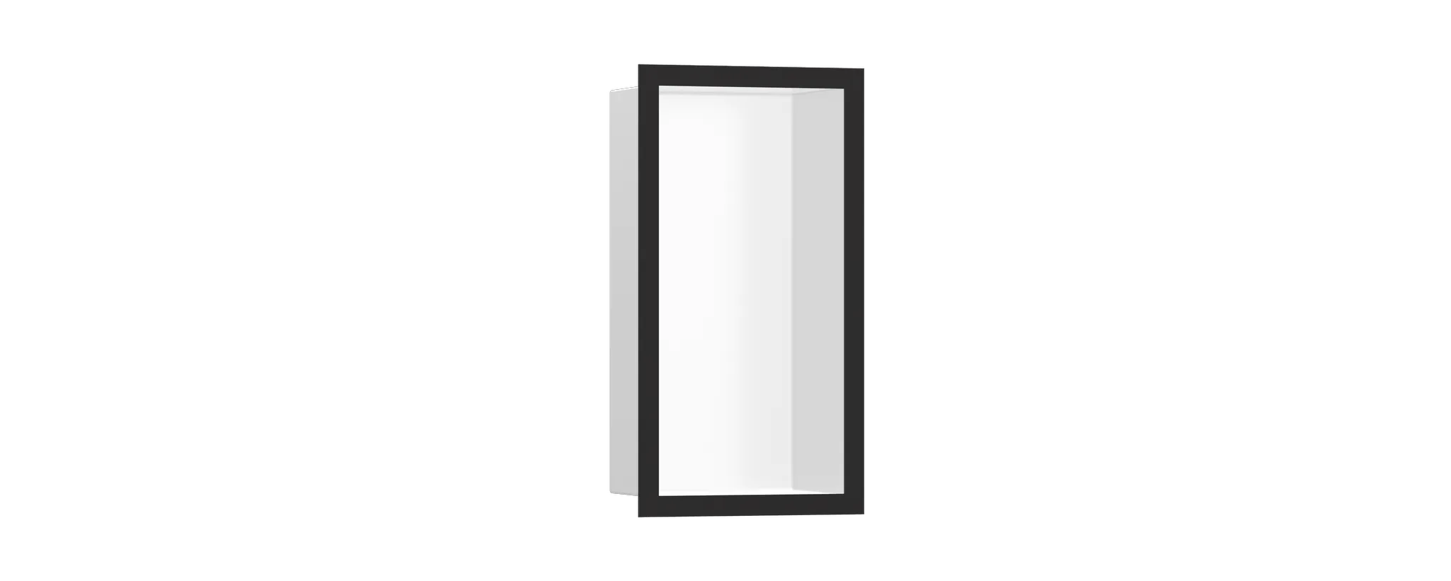 Hansgrohe XtraStoris Individual Wandnische Mattweiß mit Designrahmen 300x150x100 mm
