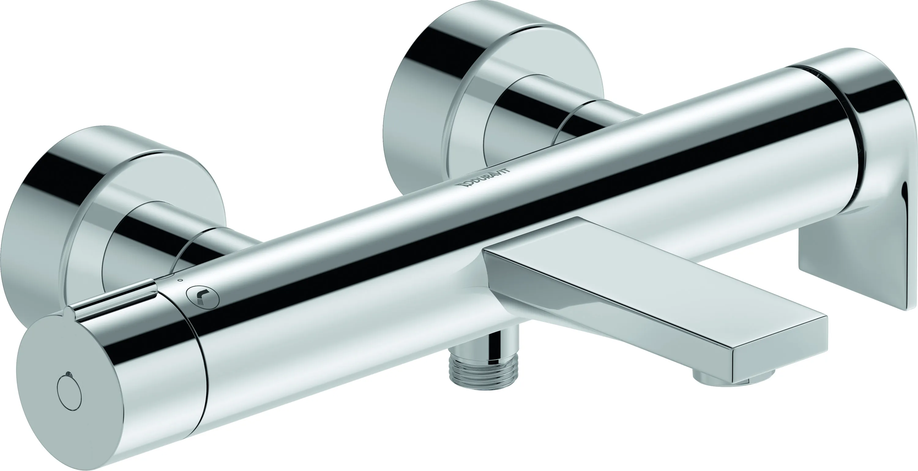 Einhand-Wannenarmatur „Tulum by Starck“ in Chrom Einhand-Wannenarmatur „Tulum by Starck“ in Chrom