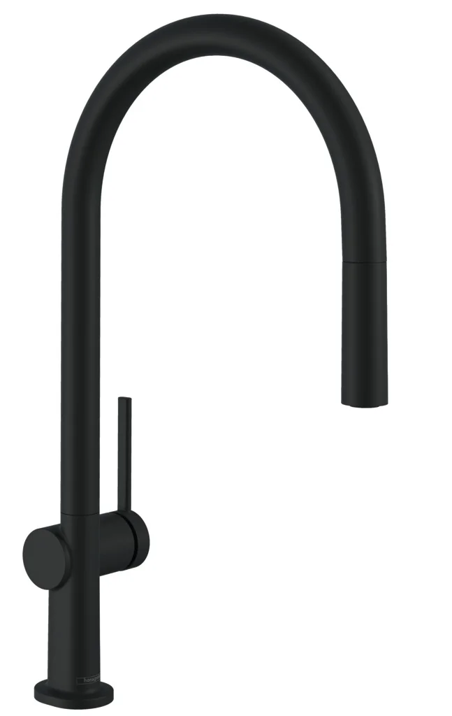Hansgrohe Talis M54 Einhebel-Küchenmischer 210, Ausziehschlauch, 1-Jet, sBox, mattschwarz Hansgrohe Talis M54 Einhebel-Küchenmischer 210, Ausziehschlauch, 1-Jet, sBox, mattschwarz