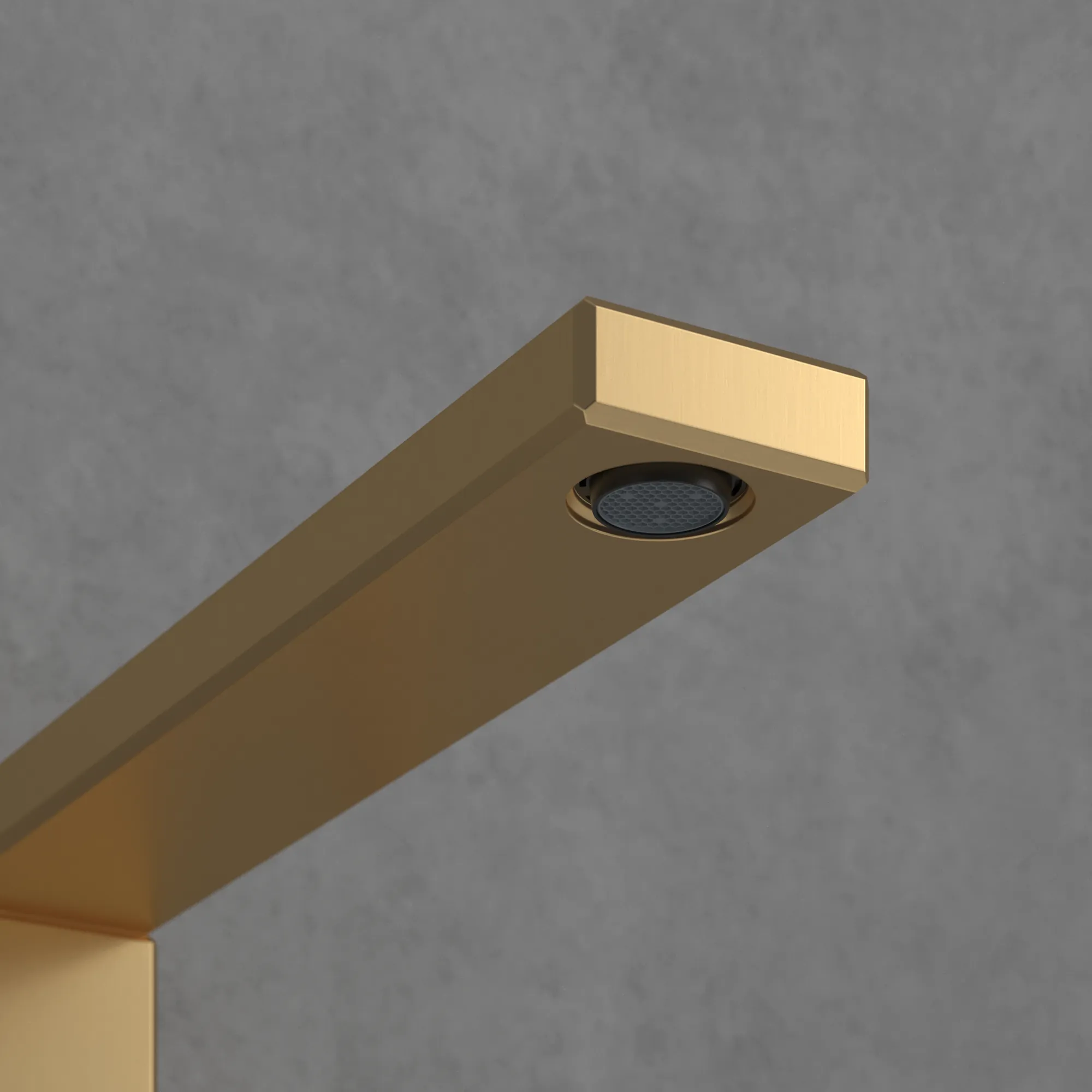 Villeroy & Boch Einhebel-Badewannenarmatur Mettlach, Brushed Gold, 158x280x838 mm, mit AirPlus und SmartPressure