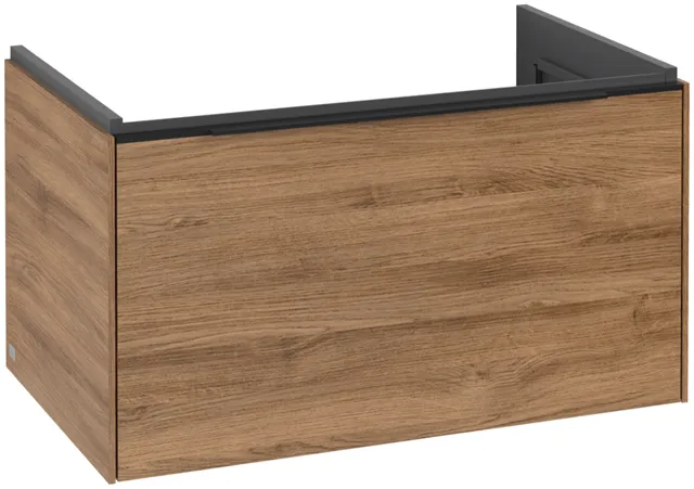 Villeroy & Boch Waschtischunterschrank „Subway 3.0“ für Schrankwaschtisch 772 × 429 × 478 mm Kansas Oak, für Becken mittig