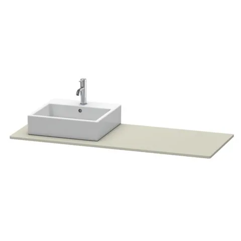 Duravit Konsole „XSquare“ in Taupe Seidenmatt