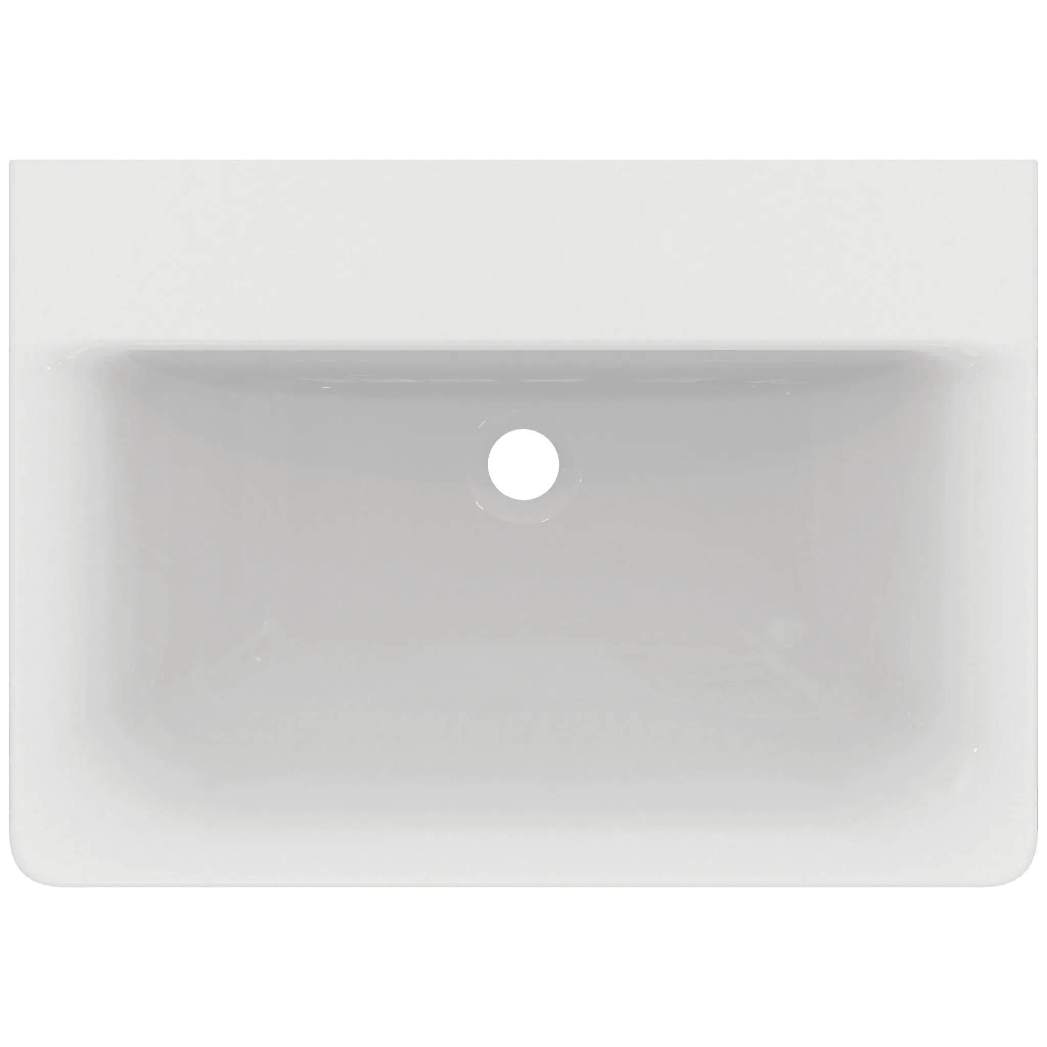 Ideal Standard Waschtisch Connect Cube, Weiß mit Ideal Plus Ideal Standard Waschtisch Connect Cube, Weiß mit Ideal Plus