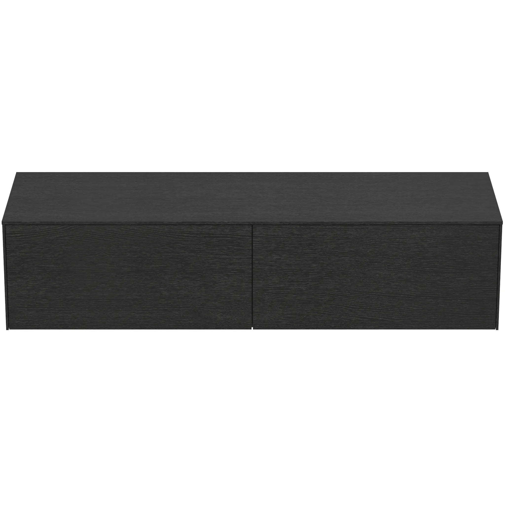 Ideal Standard Waschtischunterschrank „Conca“ 158,7 × 37 × 50,5 cm Eiche geflammt Furnier Ideal Standard Waschtischunterschrank „Conca“ 158,7 × 37 × 50,5 cm Eiche geflammt Furnier