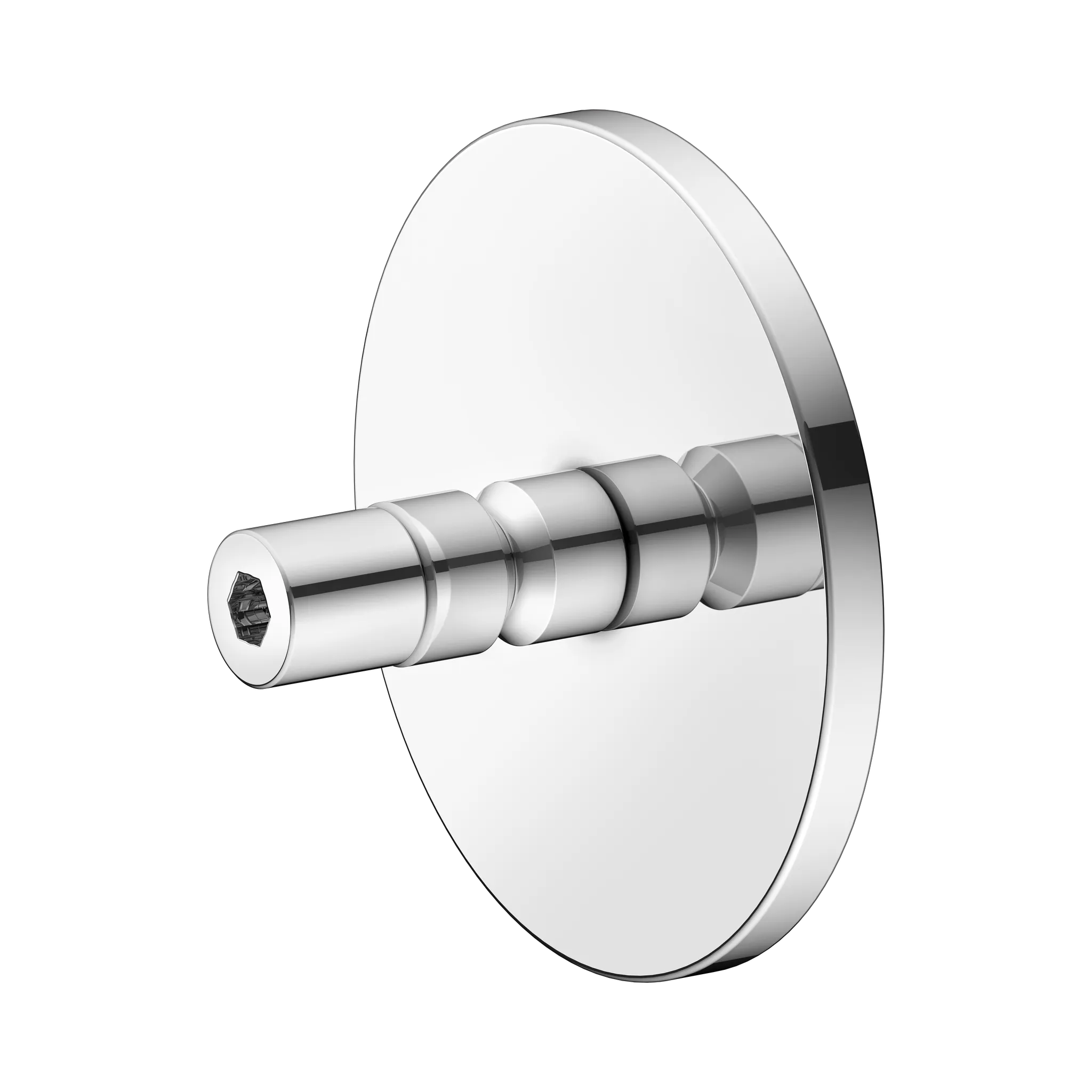 Universalartikel 04994000501 Klebe-Set 5 für 12801, 12814 mit runder Rosette verchromt Universalartikel 04994000501 Klebe-Set 5 für 12801, 12814 mit runder Rosette verchromt