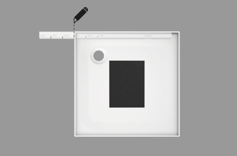 Minimum-Wannenträger Flex für Duschwannen (35 mm) für