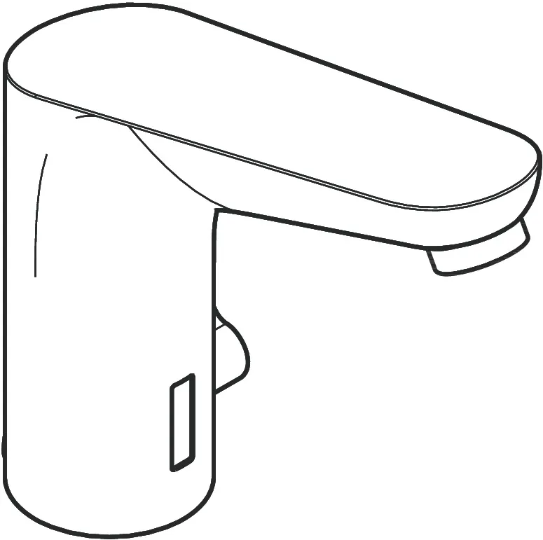 Hansgrohe Focus Elektronik-Waschtischmischer 130 mit Temperaturregulierung, Chrom