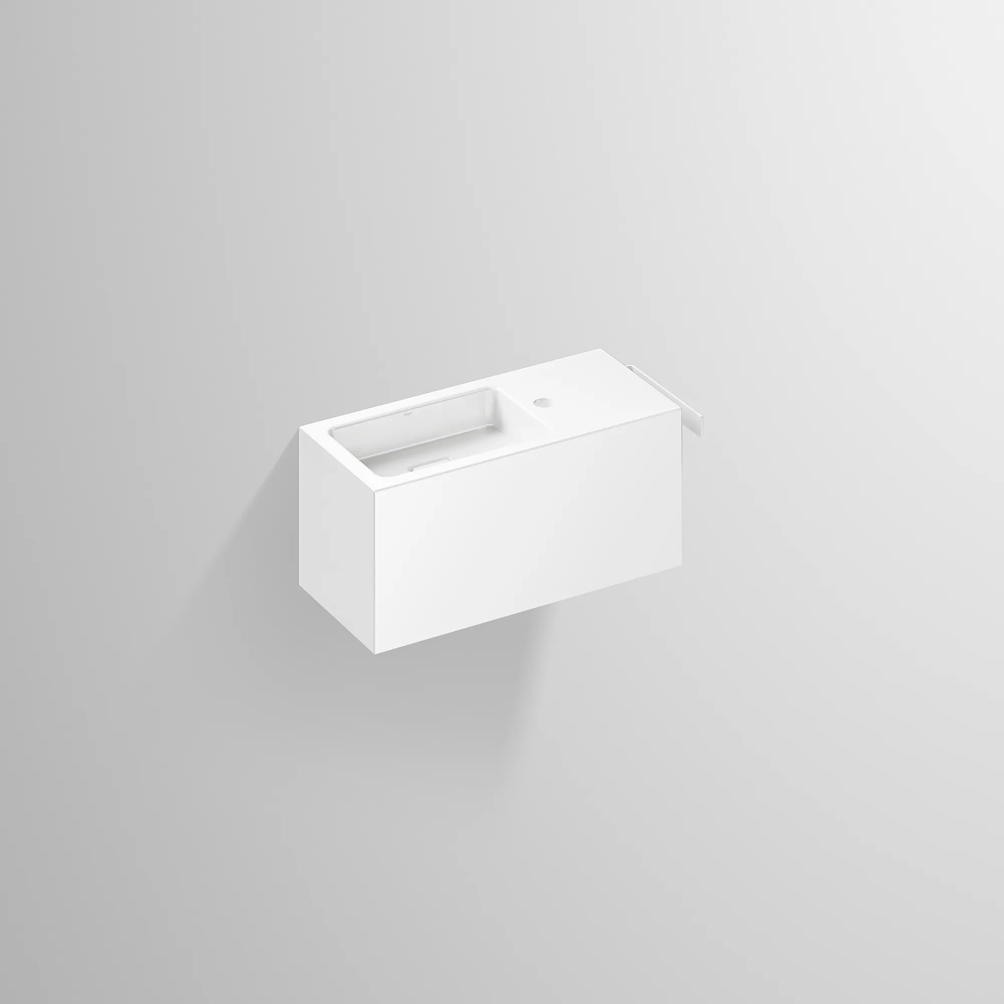 Alape Waschplatz „XS-Serie“ 600 × 300 mm 5072800 Weiß, links Alape Waschplatz „XS-Serie“ 600 × 300 mm 5072800 Weiß, links