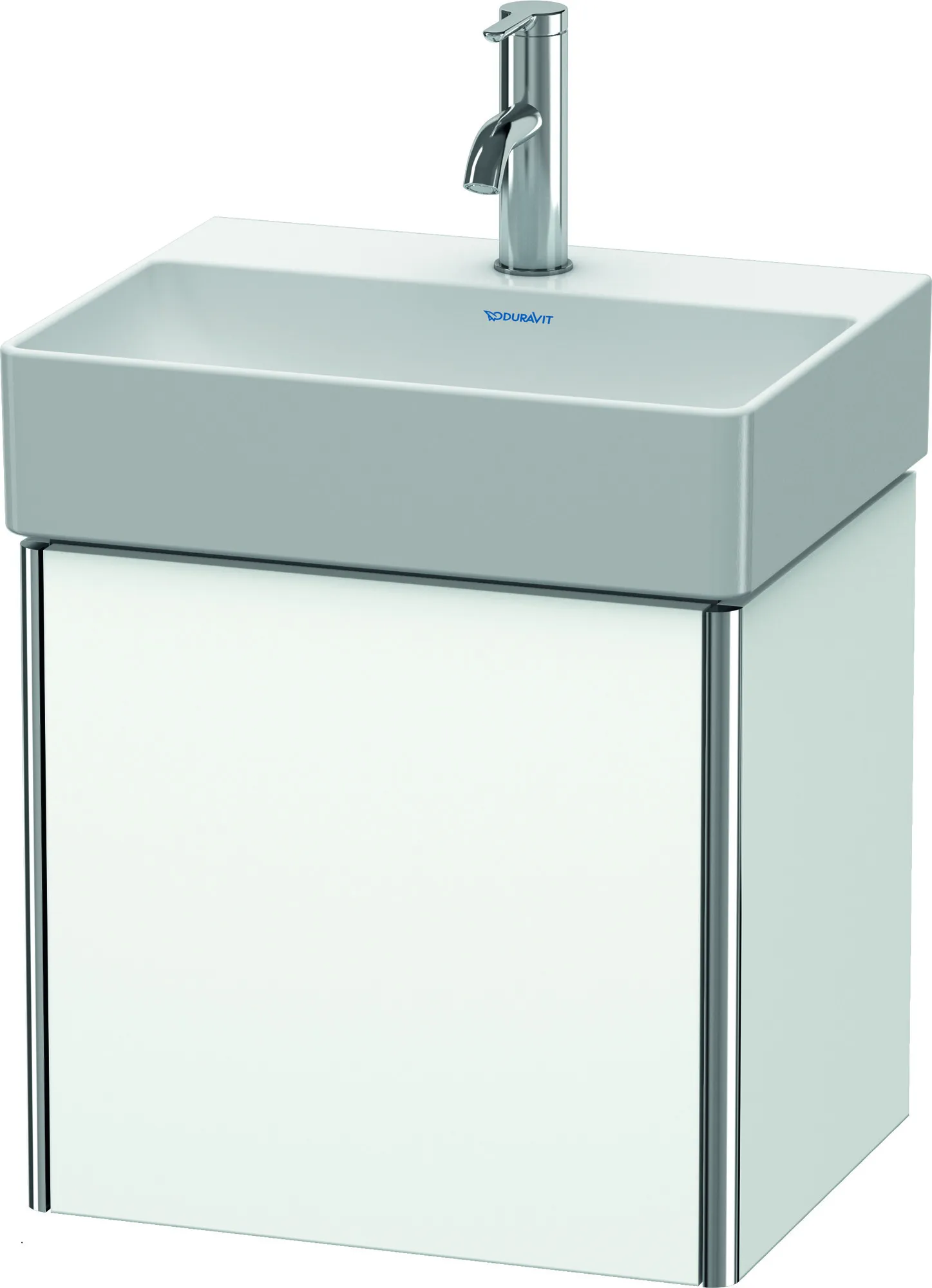 Duravit Waschtischunterschrank wandhängend „XSquare“ 43,4 × 39,7 × 34 cm Weiß Matt