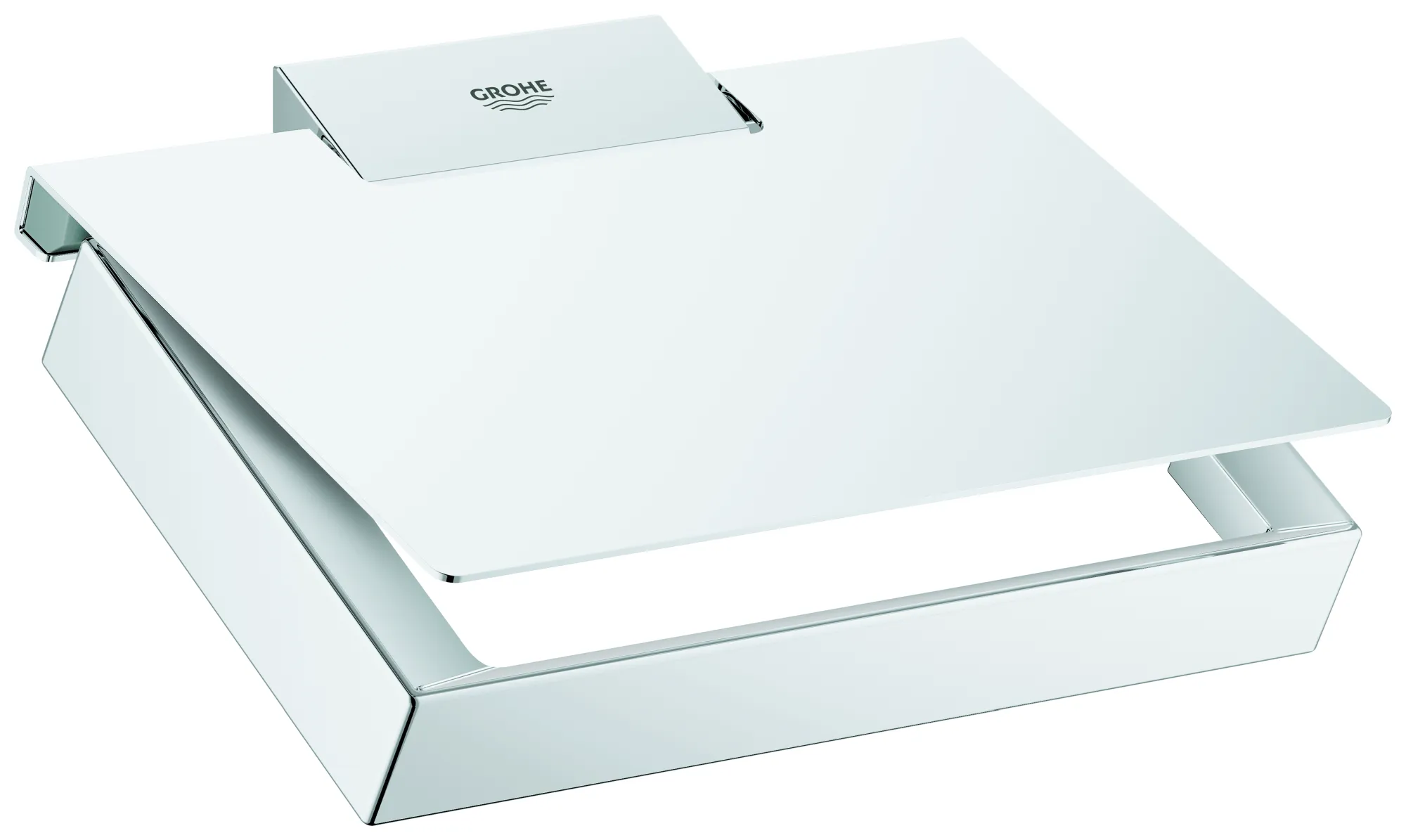 WC-Papierhalter Selection Cube 40781, mit Deckel WC-Papierhalter Selection Cube 40781, mit Deckel