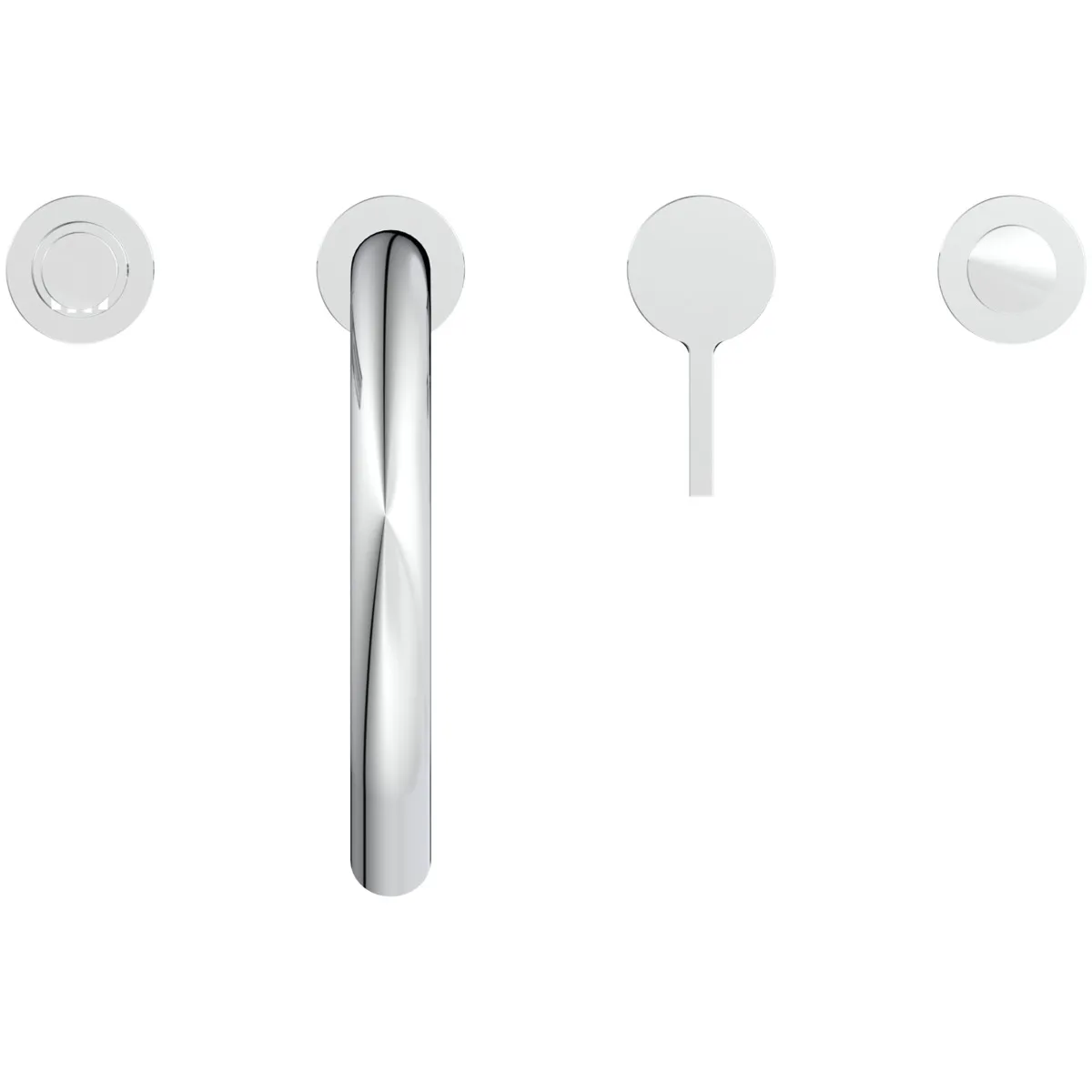 Ideal Standard Joy Armaturen, 4-Loch Wannenrandarmatur JOY, Auslauf, Stab-Handbrause und Umsteller, Chrom Ideal Standard Joy Armaturen, 4-Loch Wannenrandarmatur JOY, Auslauf, Stab-Handbrause und Umsteller, Chrom