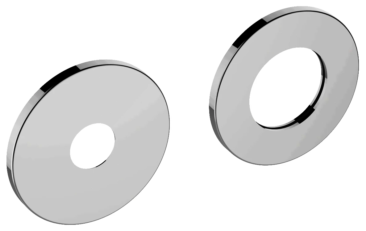 Edition 400 51516010091 Rosetten-Set passend zu 51516 85 mm, rund verchromt Edition 400 51516010091 Rosetten-Set passend zu 51516 85 mm, rund verchromt