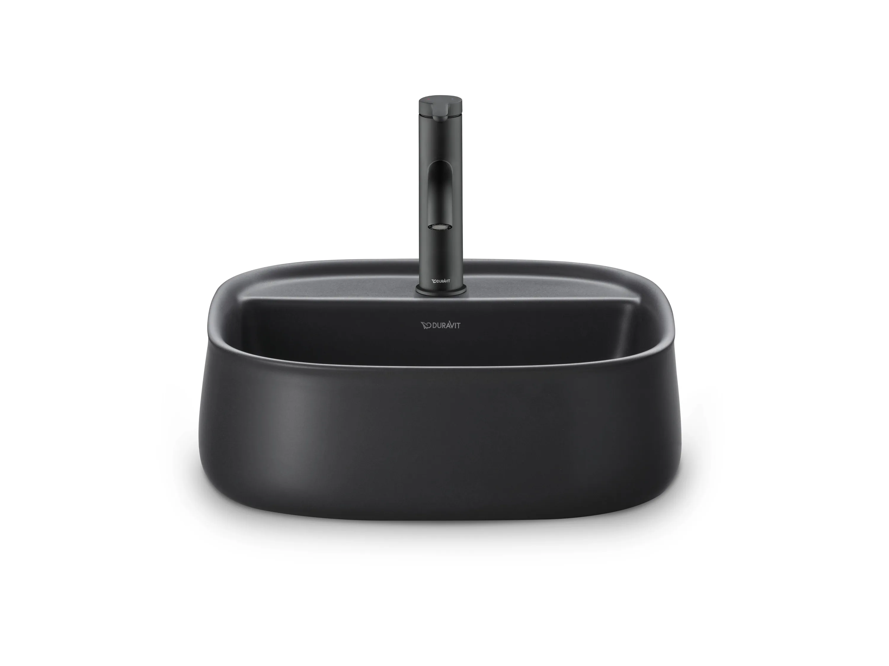 Aufsatzwaschtisch geschliffen „Zencha“ 42 × 42 × 13,5 cm, Hahnlochposition mittig in Anthrazit Matt Aufsatzwaschtisch geschliffen „Zencha“ 42 × 42 × 13,5 cm, Hahnlochposition mittig in Anthrazit Matt