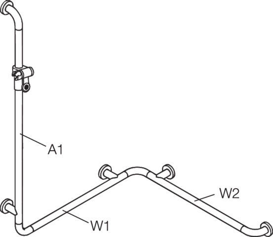 HEWI Haltegriff „Serie 801“