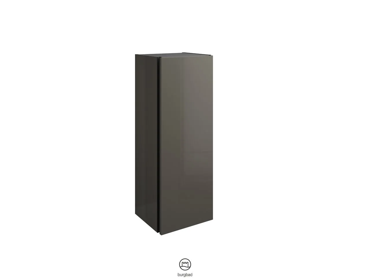 burgbad Hochschrank „Iveo“ 390 × 960 × 360 mm in Weiß Hochglanz