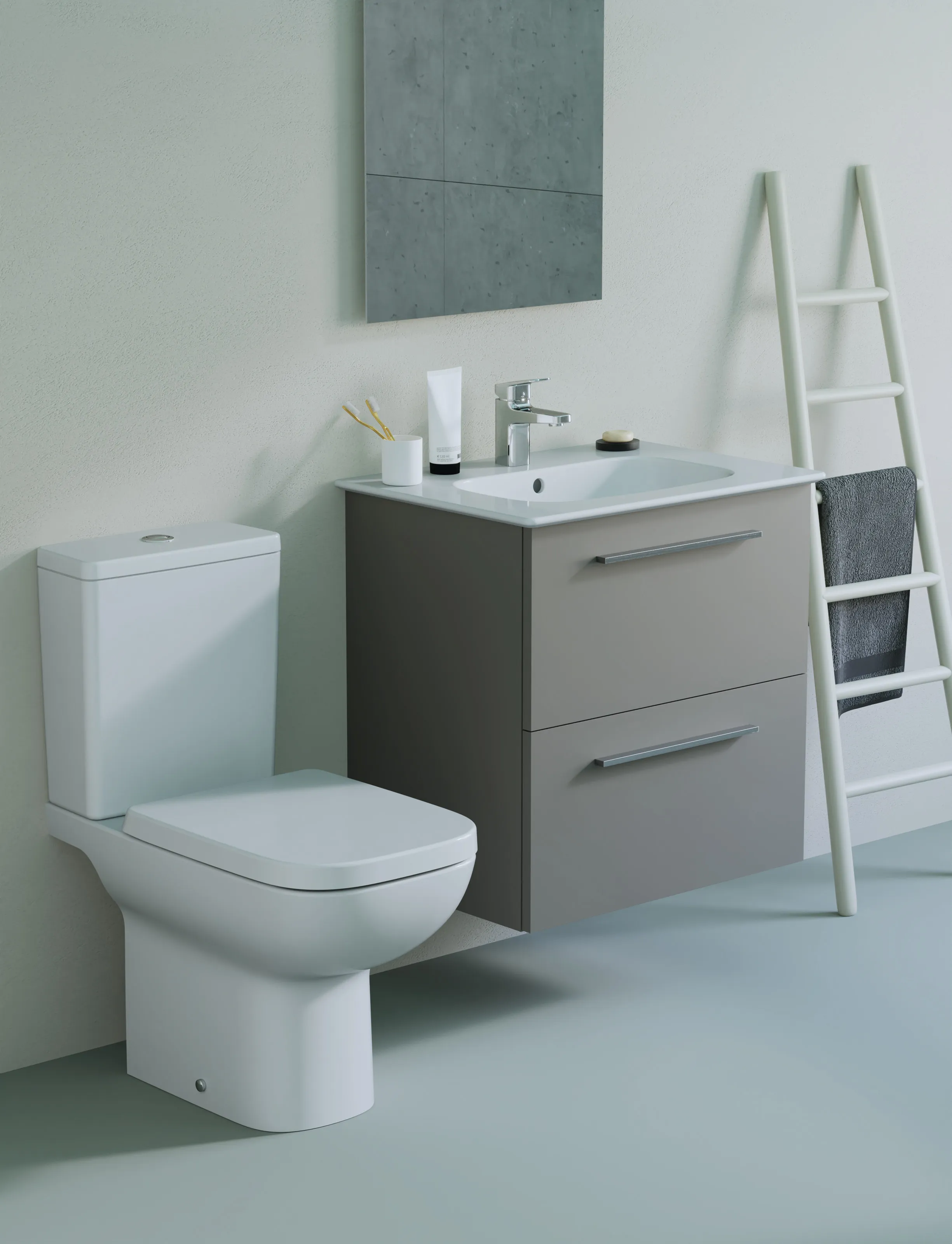 Standtiefspül-WC Kombination i.life A 360x665x790mm Weiß Standtiefspül-WC Kombination i.life A 360x665x790mm Weiß