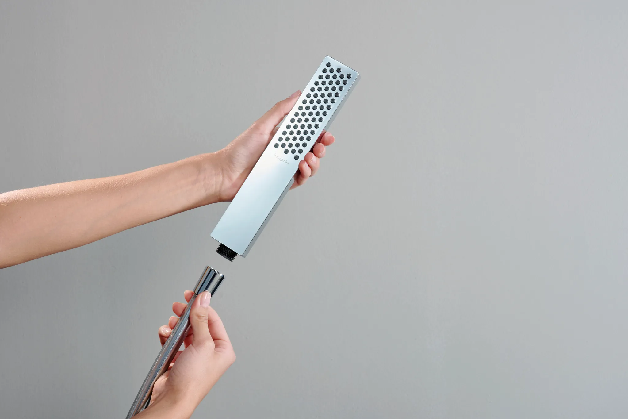 Pulsify E Stabhandbrause 100 1jet EcoSmart Chrom Pulsify E Stabhandbrause 100 1jet EcoSmart Chrom