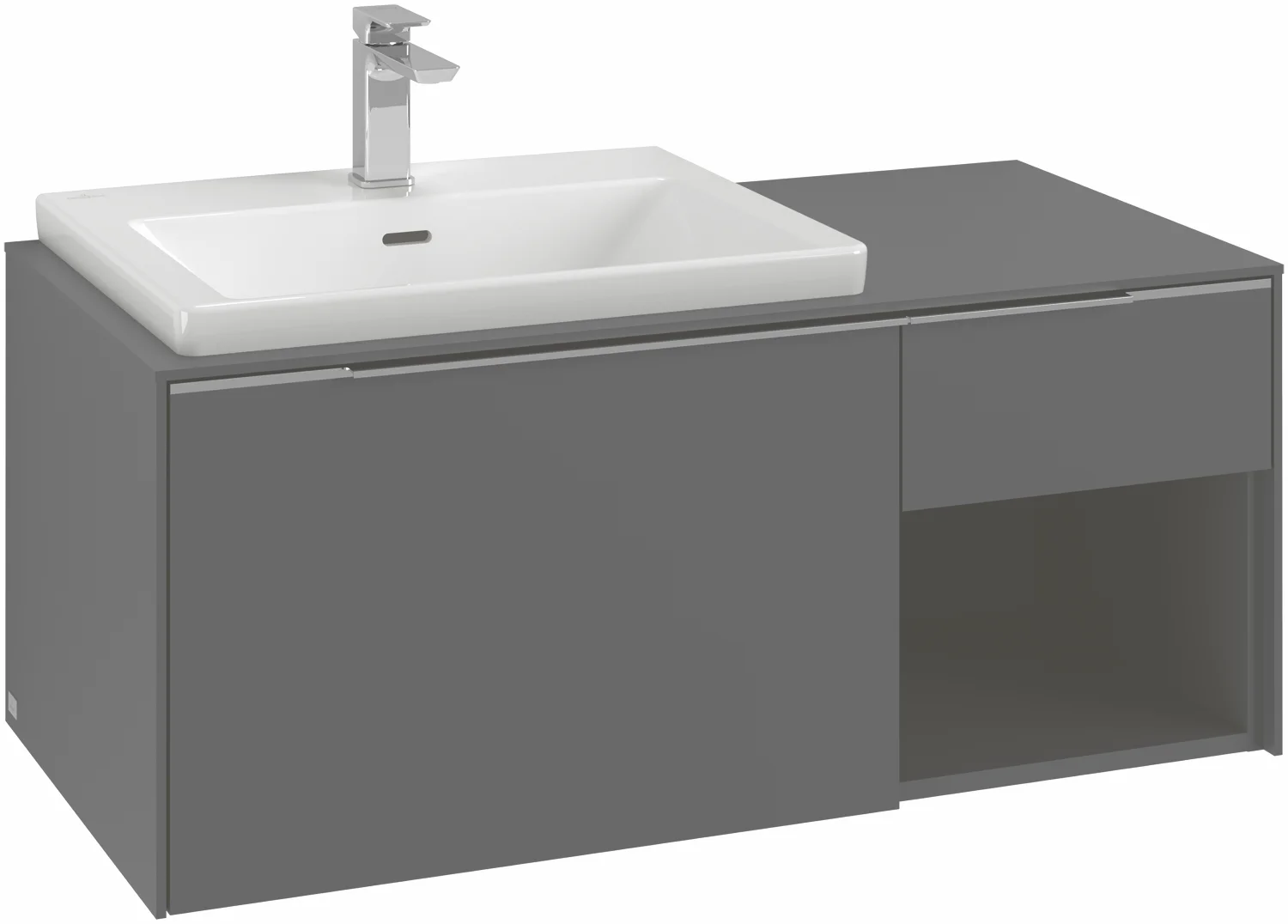 Villeroy & Boch Subway 3.0 Waschbeckenunterschrank C57200, 1001x423x516 mm, links