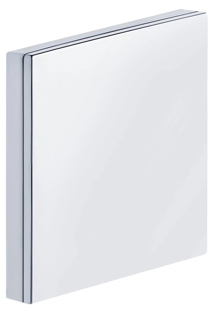 KEUCO Wandplatte „Plan Care“ 94 × 100 mm in Silber (eloxiert) KEUCO Wandplatte „Plan Care“ 94 × 100 mm in Silber (eloxiert)