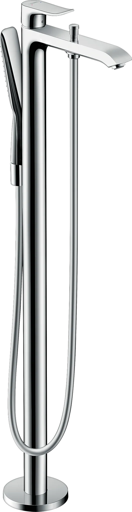 Wannenmischer Metris Fertigset zur Bodenmontage chrom Wannenmischer Metris Fertigset zur Bodenmontage chrom