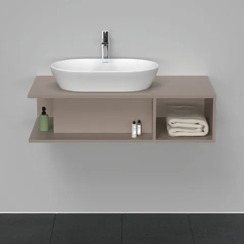 Duravit Waschtischunterschrank wandhängend „D-Neo“ 100 × 26 × 55 cm Basalt Matt Duravit Waschtischunterschrank wandhängend „D-Neo“ 100 × 26 × 55 cm Basalt Matt