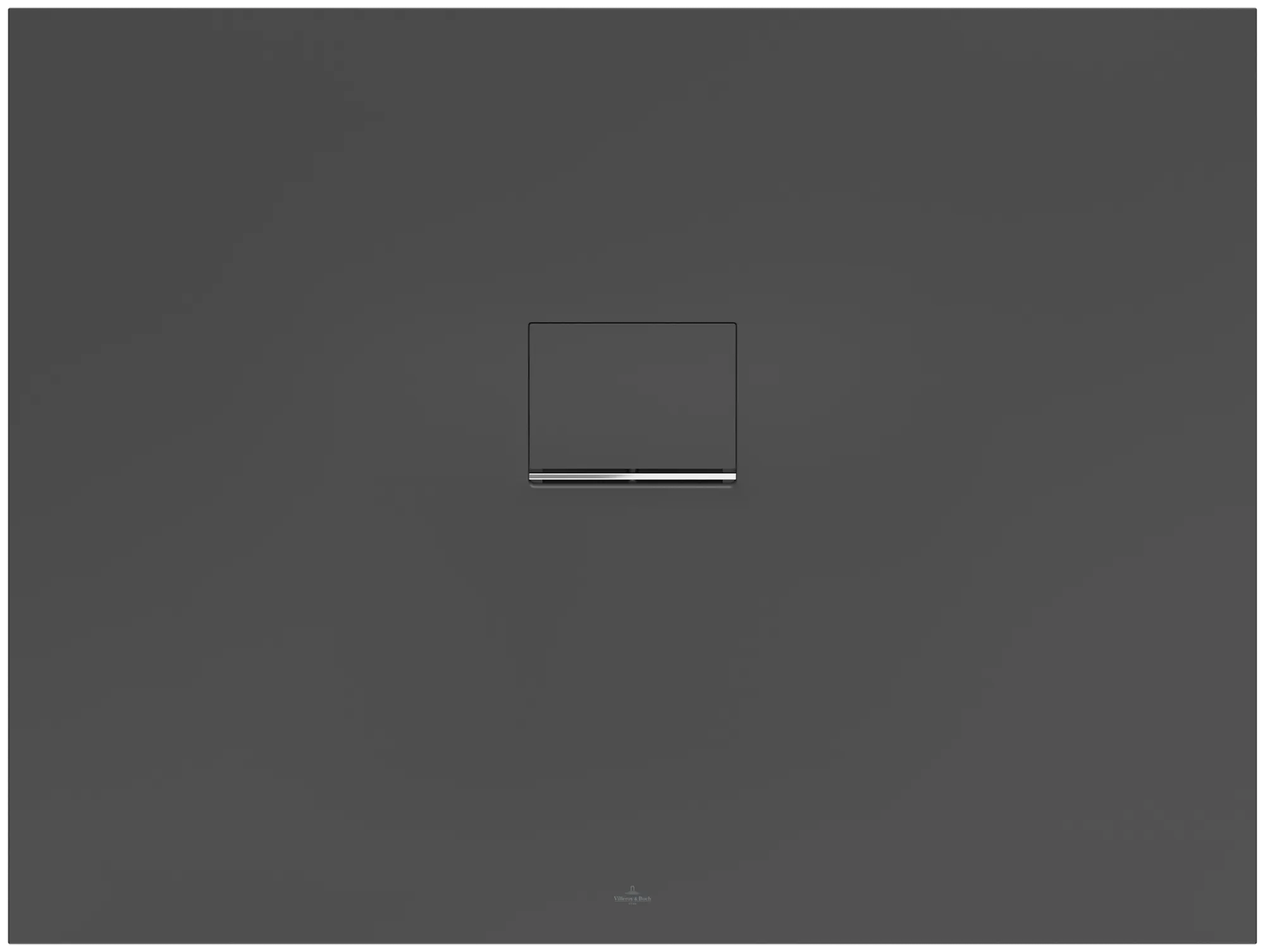 Villeroy & Boch rechteck Duschwanne „Squaro Infinity“ 120 × 90 cm in Anthracite Farbe: Anthracite / Größe: 120 × 90 cm / Höhe: 4 cm