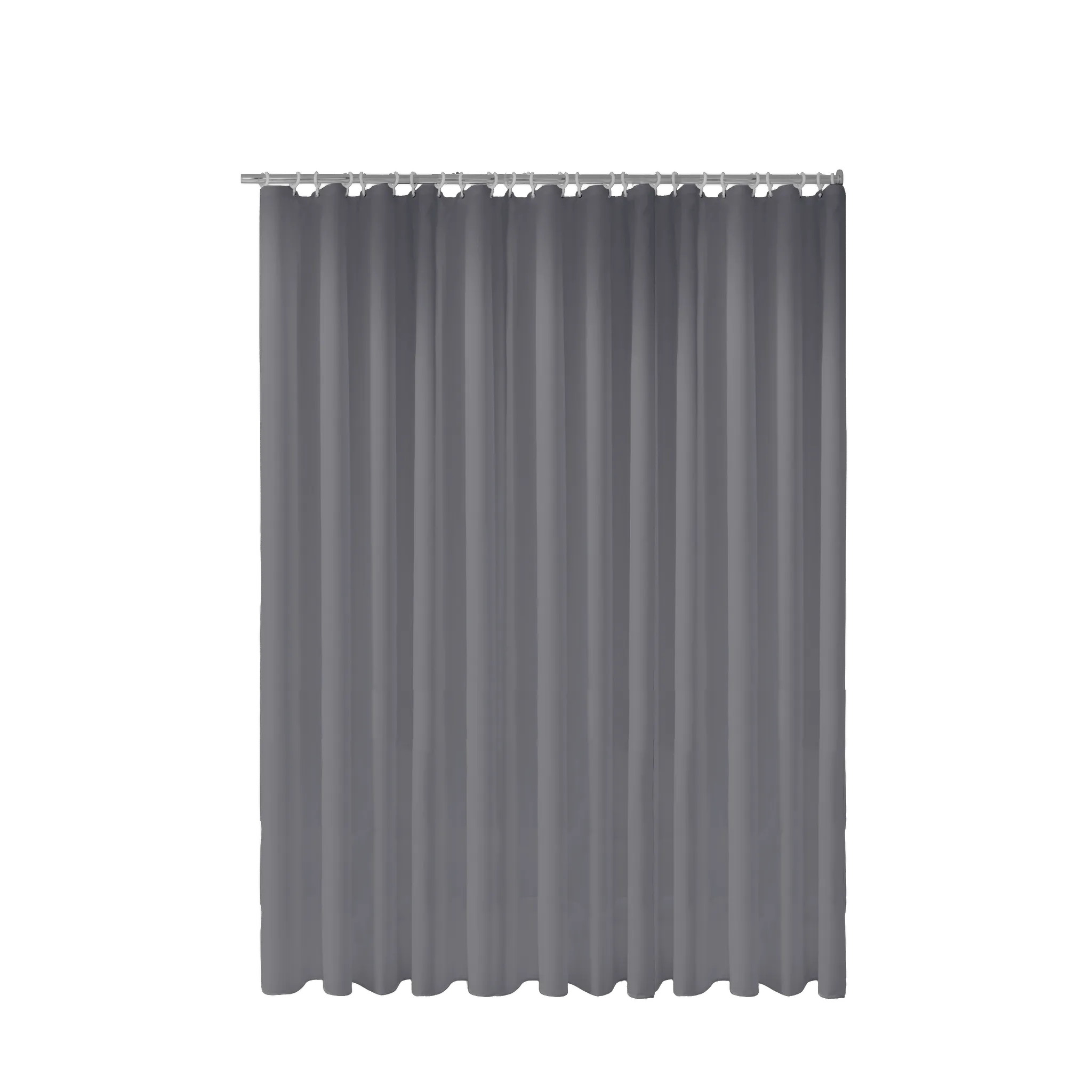 Plan 14944000620 Duschvorhang Plan uni 2000 x 2000 mm anthrazit