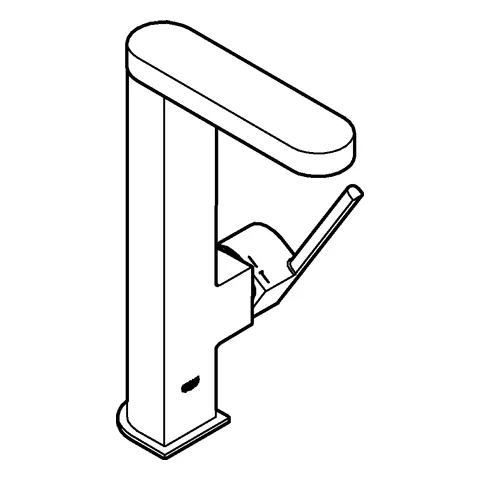 Einhand-Waschtischbatterie Plus 23844_3, L-Size, Einlochmontage, herausziehbarer Auslauf, glatter Körper, Push-open Ablaufgarnitur 1 1/4″, chrom Einhand-Waschtischbatterie Plus 23844_3, L-Size, Einlochmontage, herausziehbarer Auslauf, glatter Körper, Push-open Ablaufgarnitur 1 1/4″, chrom