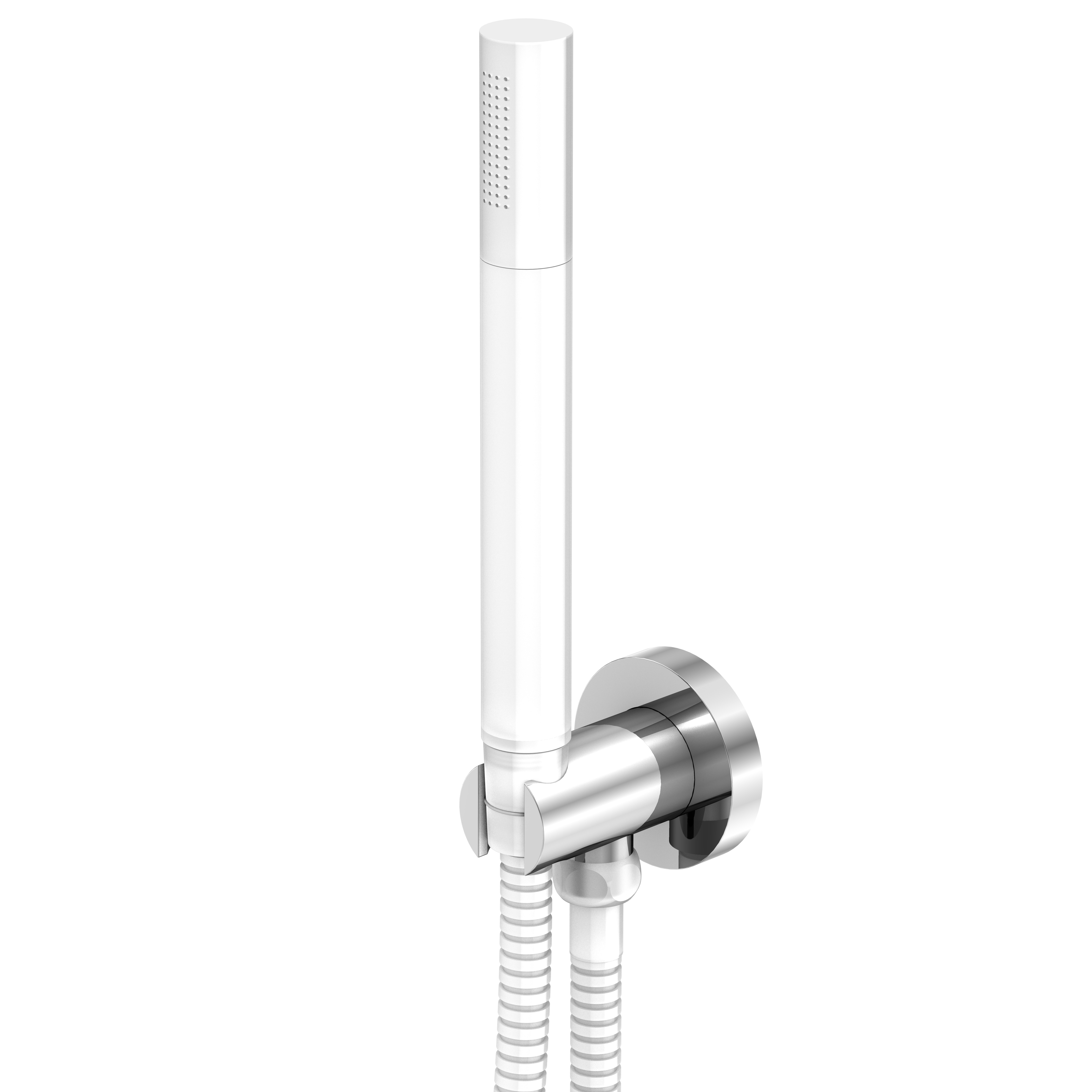 Serie 100 Brause Wandhalter mit intgriertem Brauseanschlussbogen Serie 100 Brause Wandhalter mit intgriertem Brauseanschlussbogen