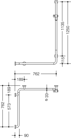 HEWI Haltegriff „Serie 805“ HEWI Haltegriff „Serie 805“