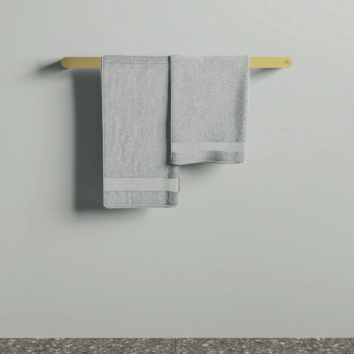 Ideal Standard Handtuchstange Conca, rund, 600mm, Brushed Gold