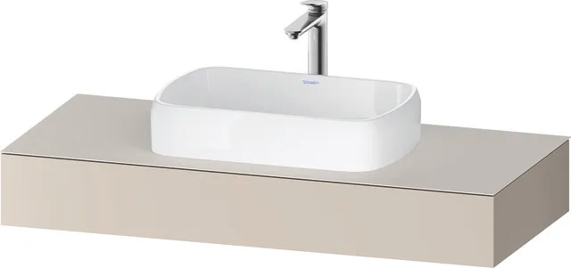 Duravit Konsole „Qatego“ in Taupe Matt Duravit Konsole „Qatego“ in Taupe Matt