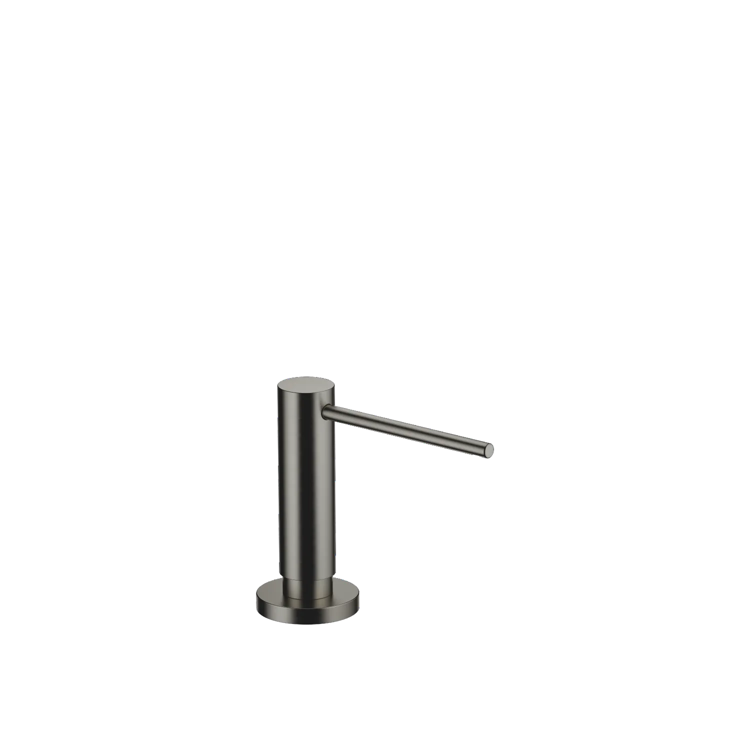 Dornbracht Spender mit Rosette Dark Platinum gebürstet