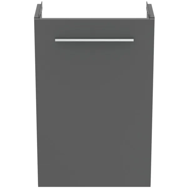 Ideal Standard Handwaschbeckenunterschrank i.life S 1 Tür Quarzgrau matt 410x205x630mm Ideal Standard Handwaschbeckenunterschrank i.life S 1 Tür Quarzgrau matt 410x205x630mm