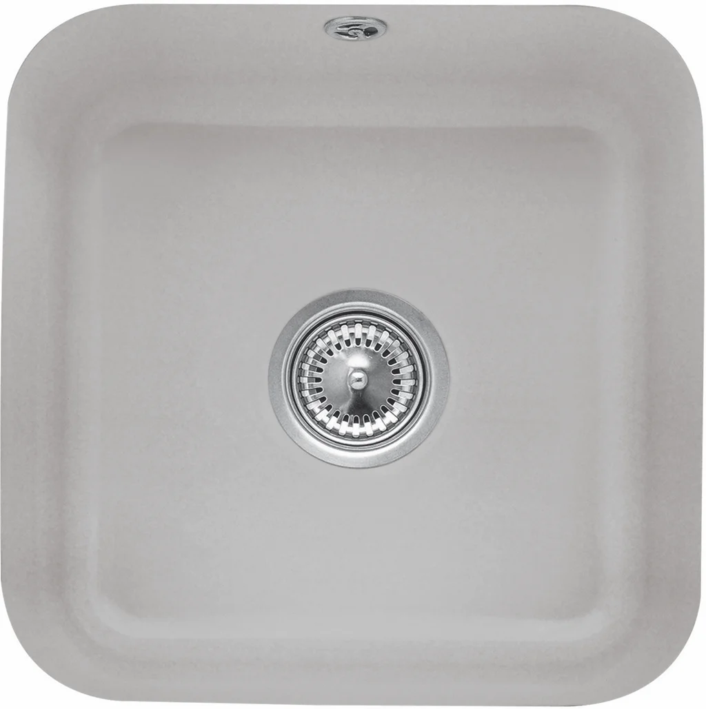 Villeroy & Boch Cisterna 50 Unterbauspüle, Ivory CeramicPlus, 445x445mm