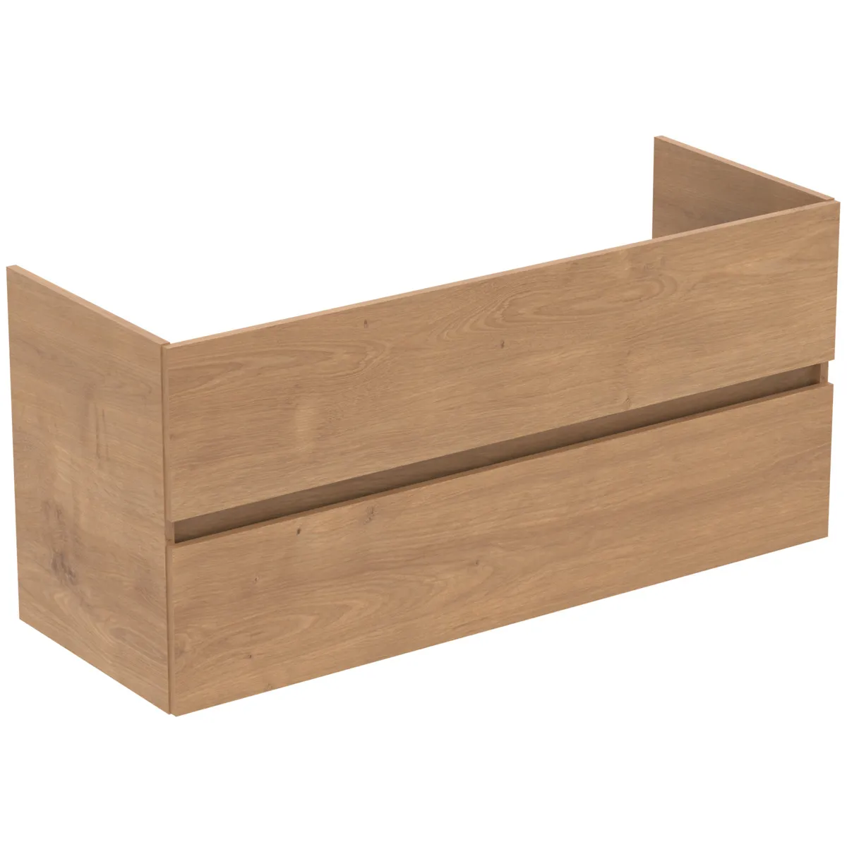 Ideal Standard Waschtischunterschrank „Eurovit+“ 120 × 55 × 44 cm Hamilton Eiche Ideal Standard Waschtischunterschrank „Eurovit+“ 120 × 55 × 44 cm Hamilton Eiche