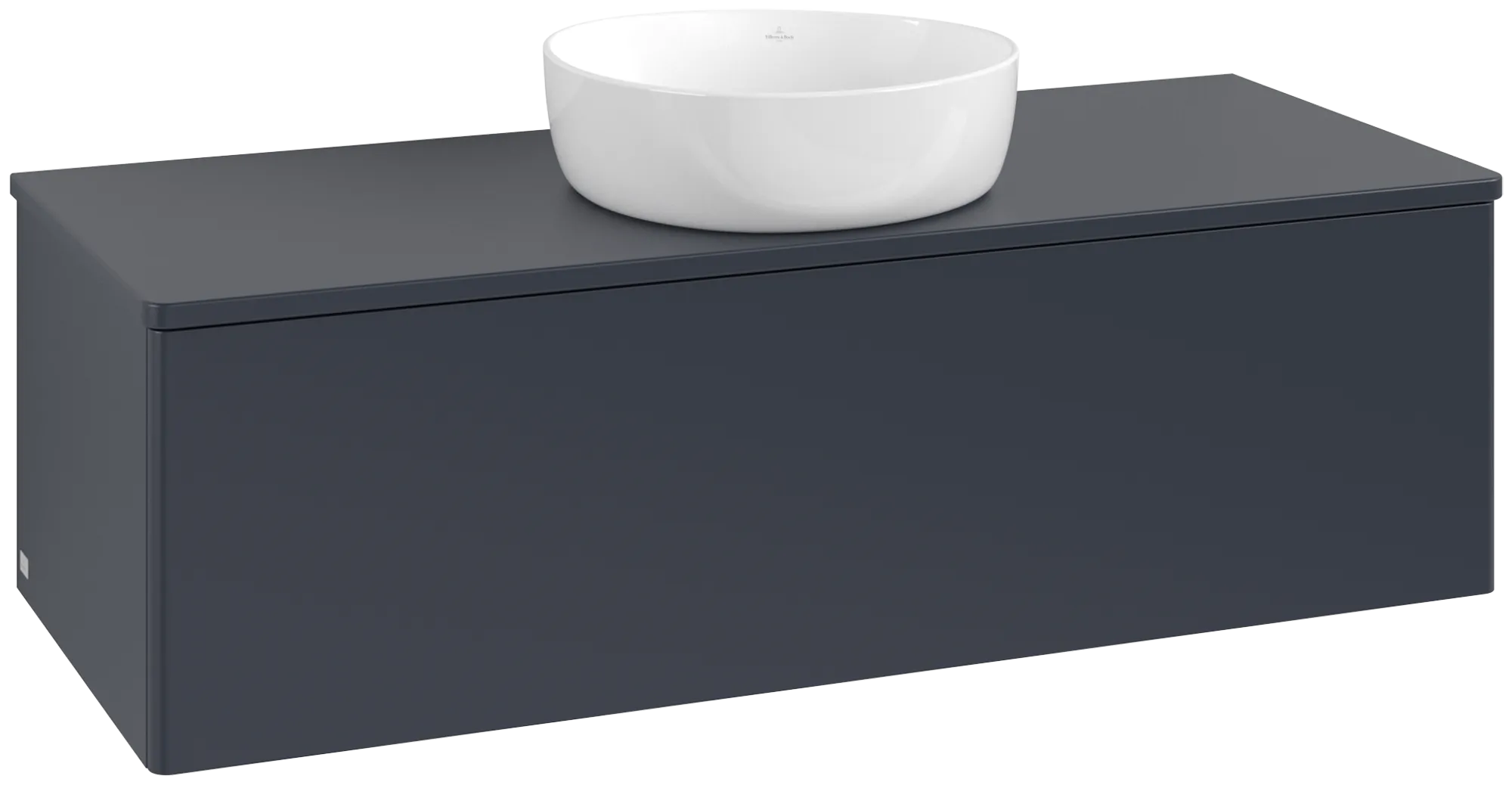 Villeroy & Boch Antao Waschbeckenunterschrank K32_1, 1200x360x500 mm, Midnight Blue Matt Lacquer
