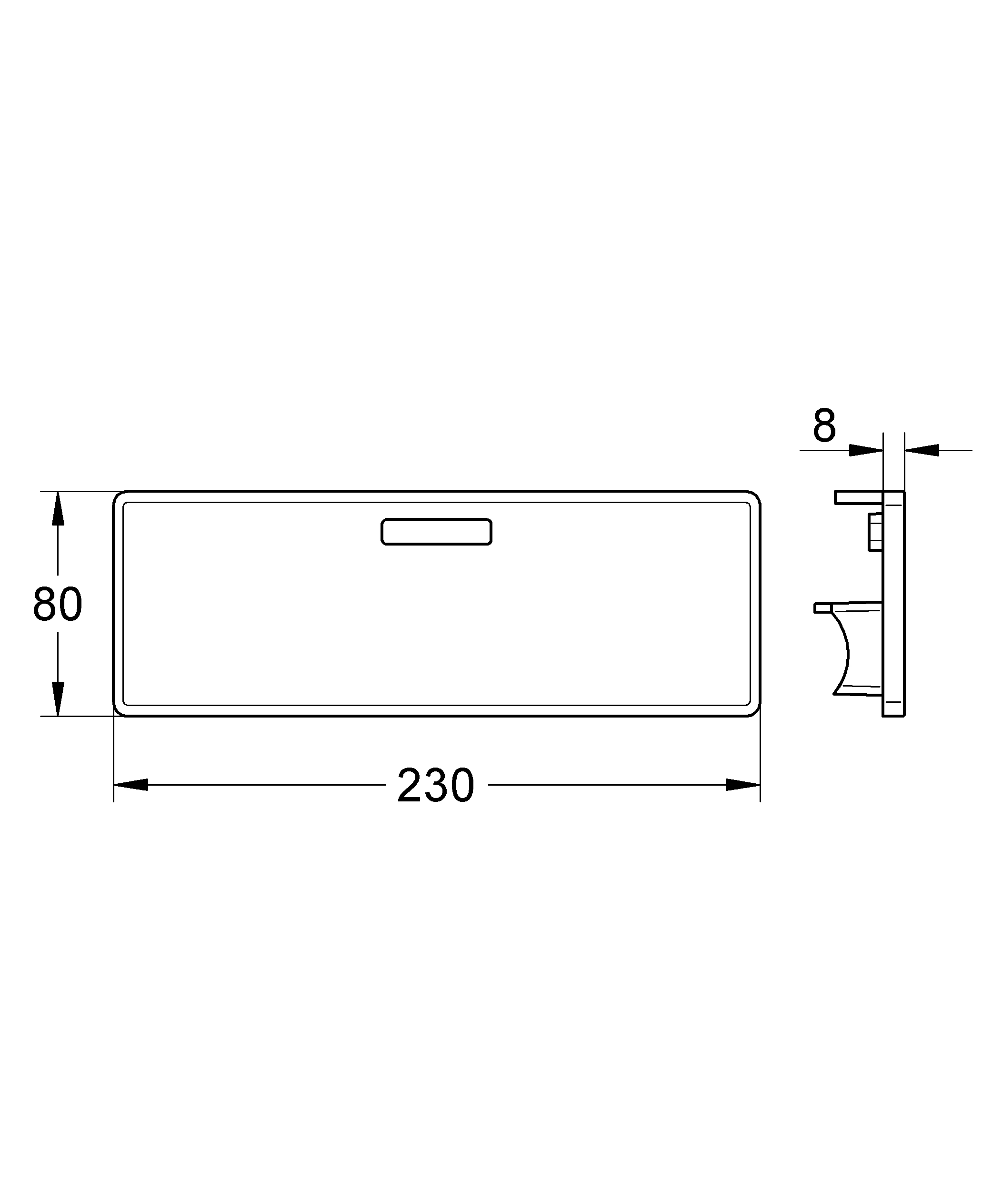 Ablage Concetto 18391_1, für 32 210 001