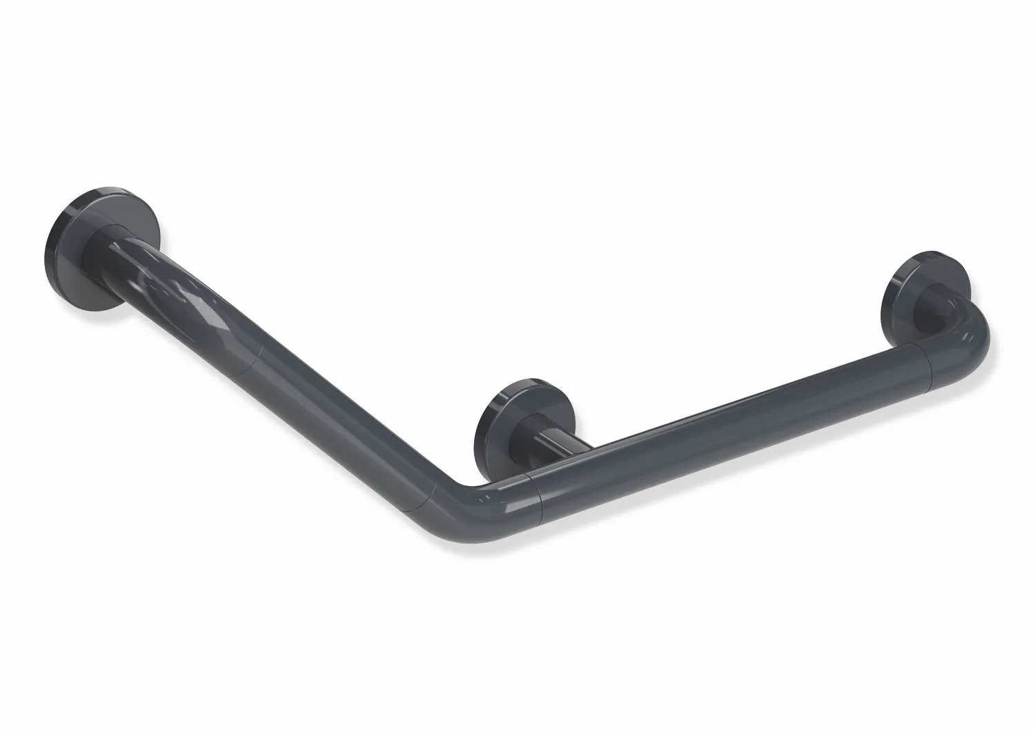 HEWI Winkelgriff Serie 801 Anthrazitgrau
