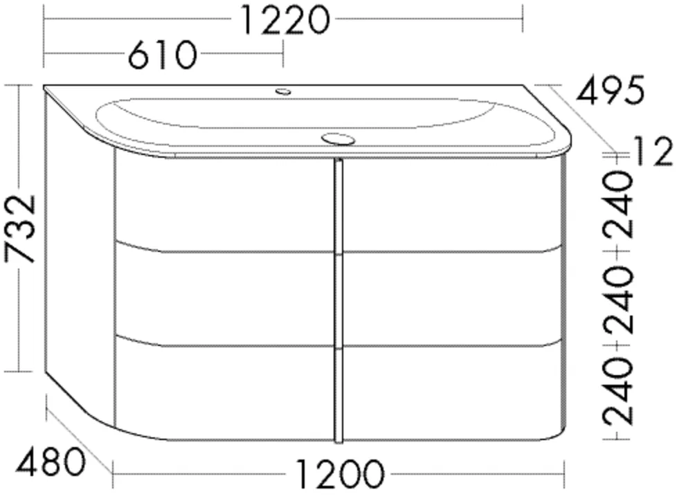 burgbad Badmöbelset „Lavo2.0“ Grifflos, Zierleiste und Alufüße chrom, in Rauchgrün Softmatt burgbad Badmöbelset „Lavo2.0“ Grifflos, Zierleiste und Alufüße chrom, in Rauchgrün Softmatt