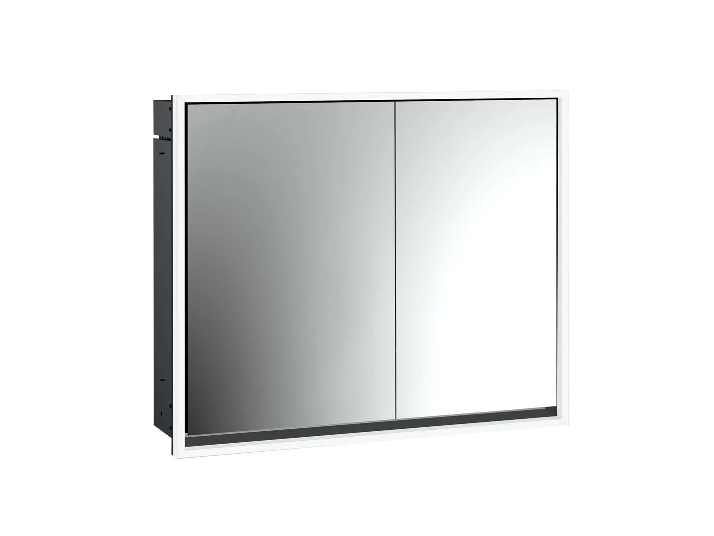 emco loft emco asis PG2 LED-Lichtspiegelschrank LoftUnterputz, 800 mm, breite Tür linkschwarz emco loft emco asis PG2 LED-Lichtspiegelschrank LoftUnterputz, 800 mm, breite Tür linkschwarz