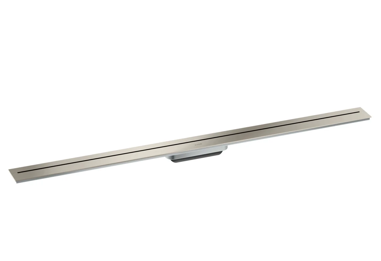 Hansgrohe AXOR Drain Fertigset Duschrinne 1200 mm Edelstahl wandangebunden