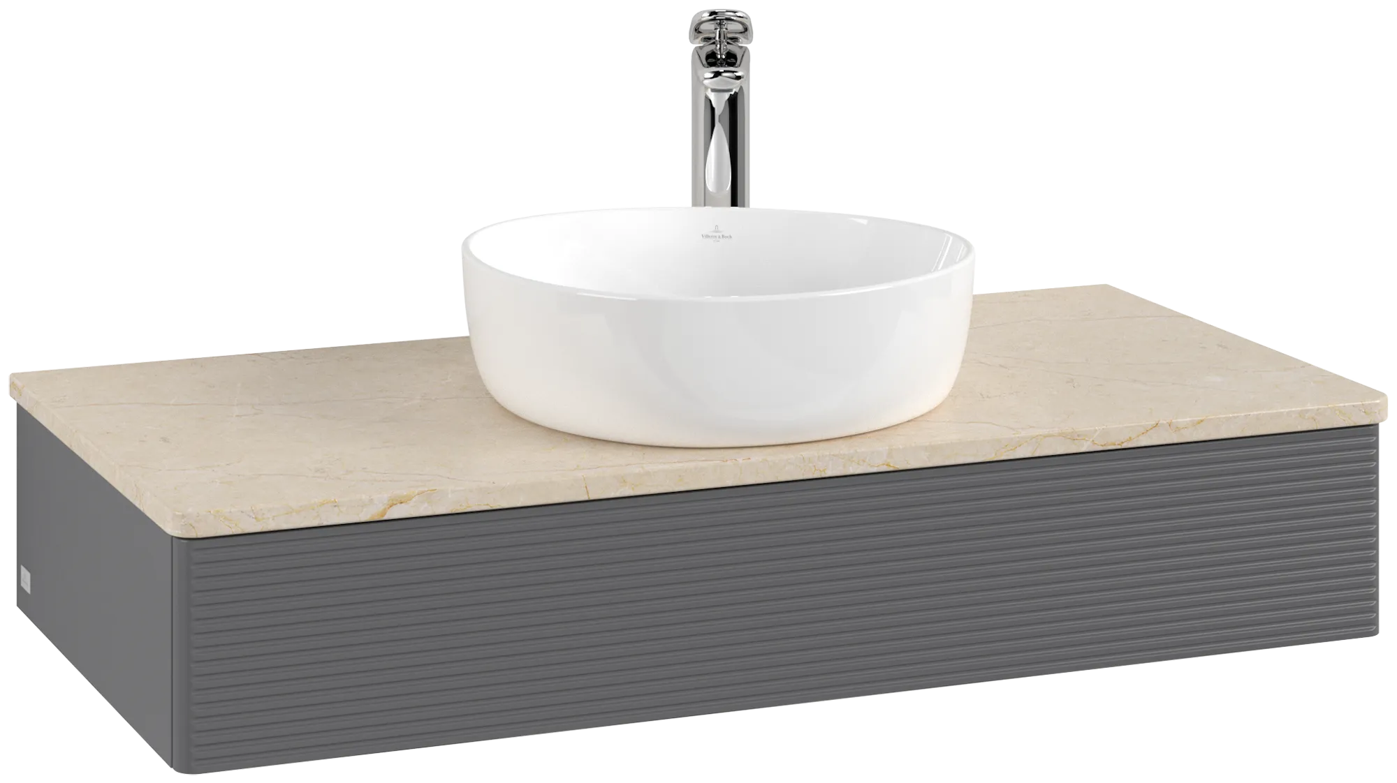 Villeroy & Boch Antao Waschbeckenunterschrank L09_5, anthrazit