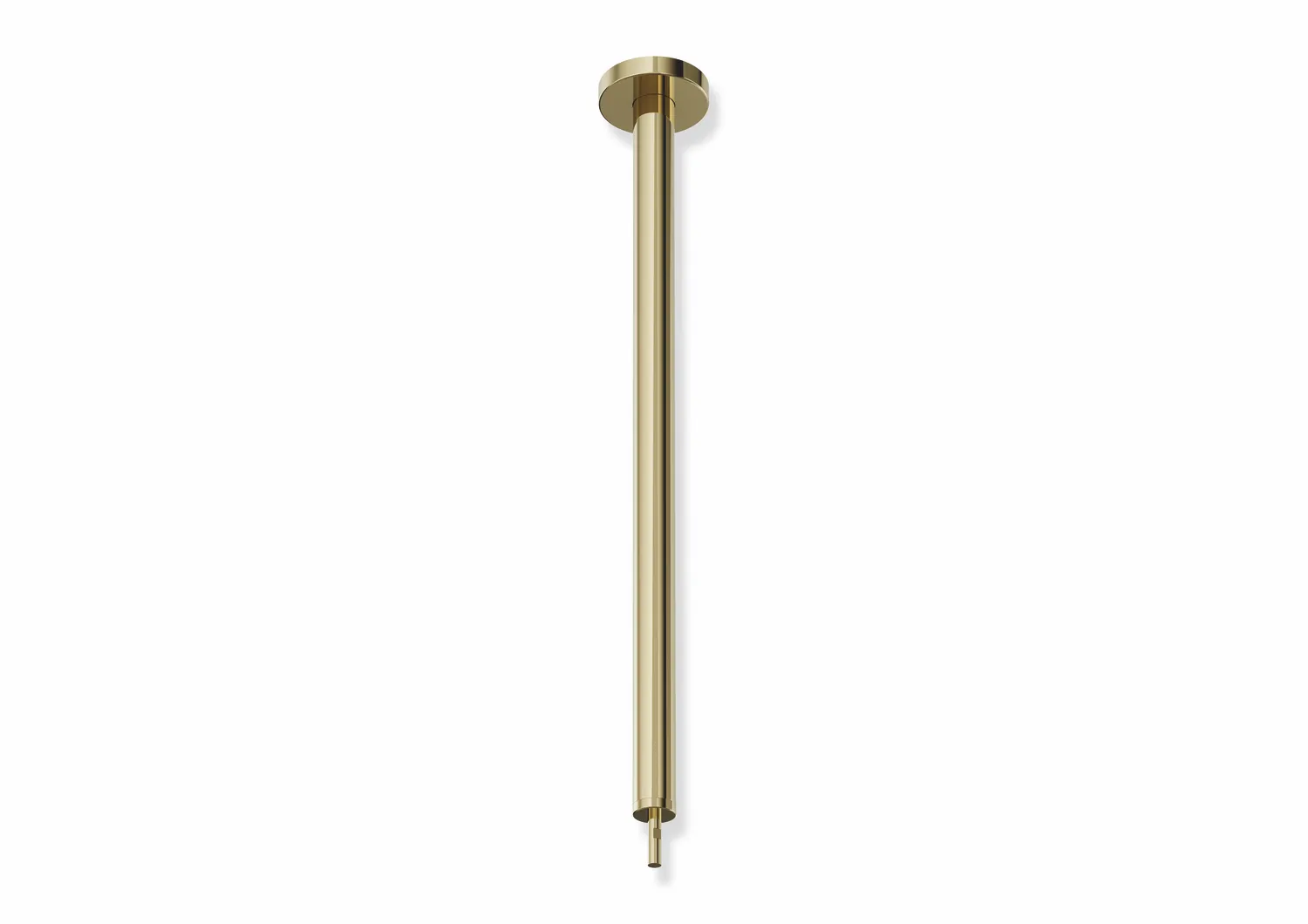 Deckenabhängung des Systems 900, Edelstahl, PVD, Länge 500 mm, bis auf 200 mm kürzbar, D: 25 mm, in Farbe CK (Messing glänzend) Deckenabhängung des Systems 900, Edelstahl, PVD, Länge 500 mm, bis auf 200 mm kürzbar, D: 25 mm, in Farbe CK (Messing glänzend)