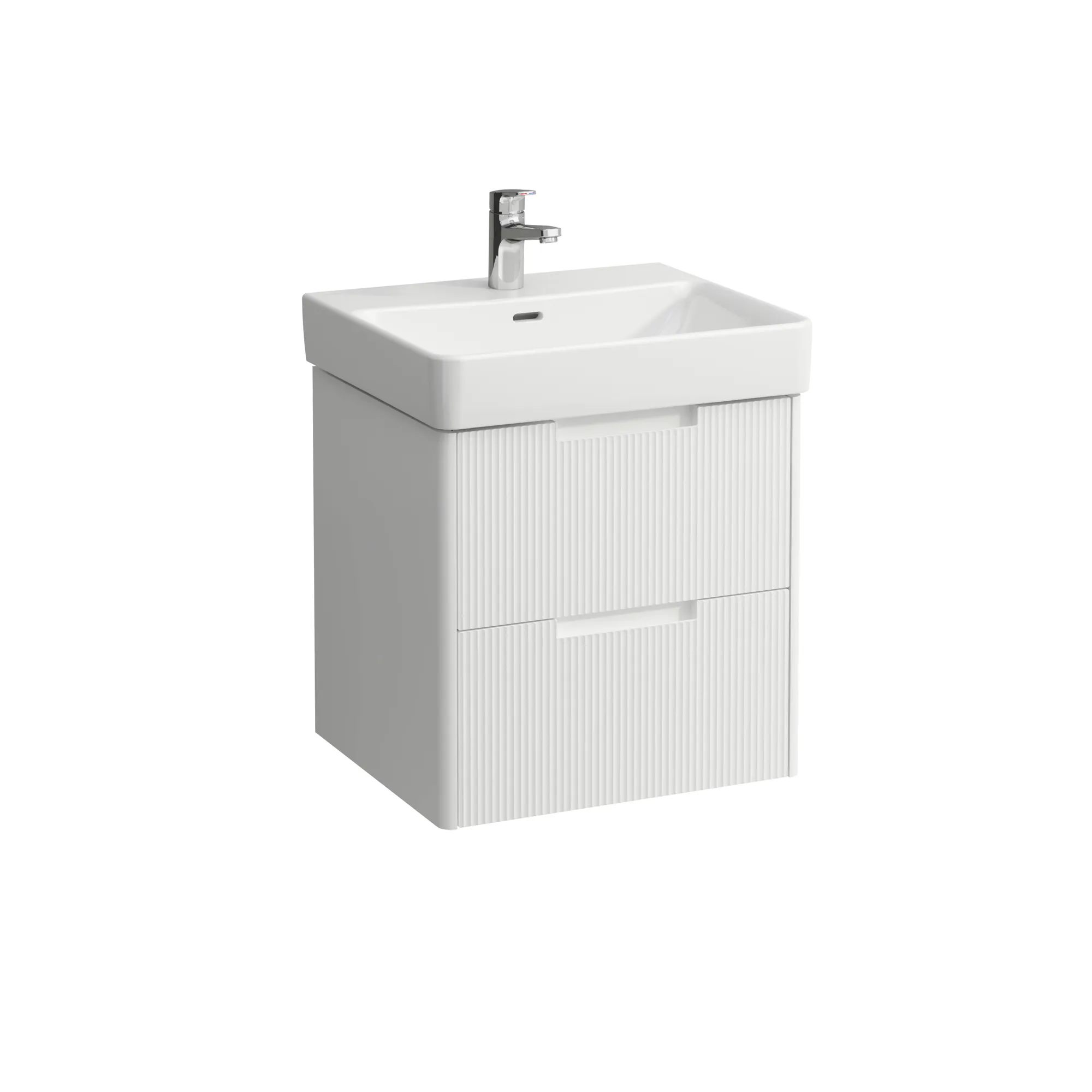 Waschtischunterbau JUNA für PRO S 446x521x515 2 Schubladen mit Griffmulde für Waschtisch H810962 weiß matt Waschtischunterbau JUNA für PRO S 446x521x515 2 Schubladen mit Griffmulde für Waschtisch H810962 weiß matt