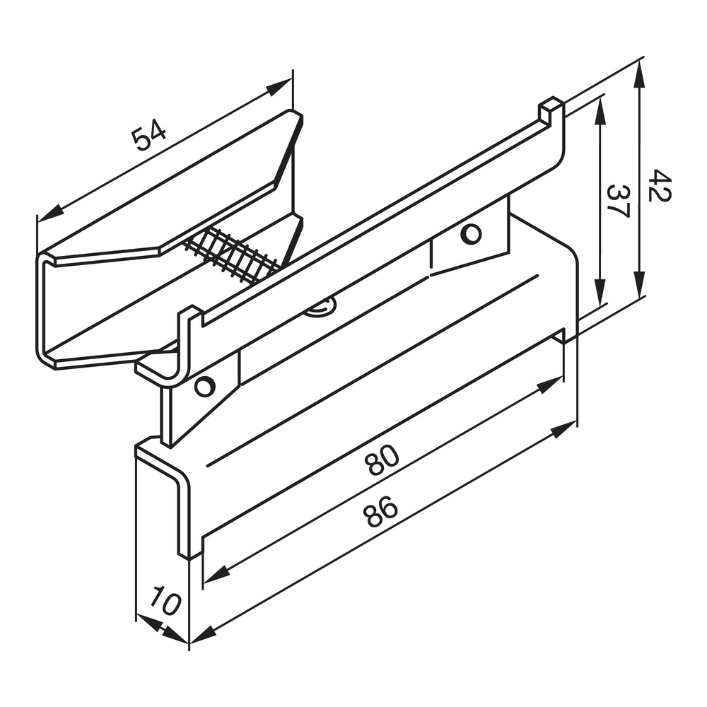 Zubehör Halter Badheizkörper weiß RAL 9016 Zubehör Halter Badheizkörper weiß RAL 9016