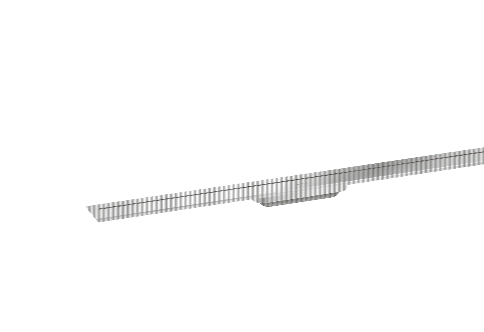 Hansgrohe AXOR Drain Fertigset Duschrinne 900mm, Chrom Hansgrohe AXOR Drain Fertigset Duschrinne 900mm, Chrom