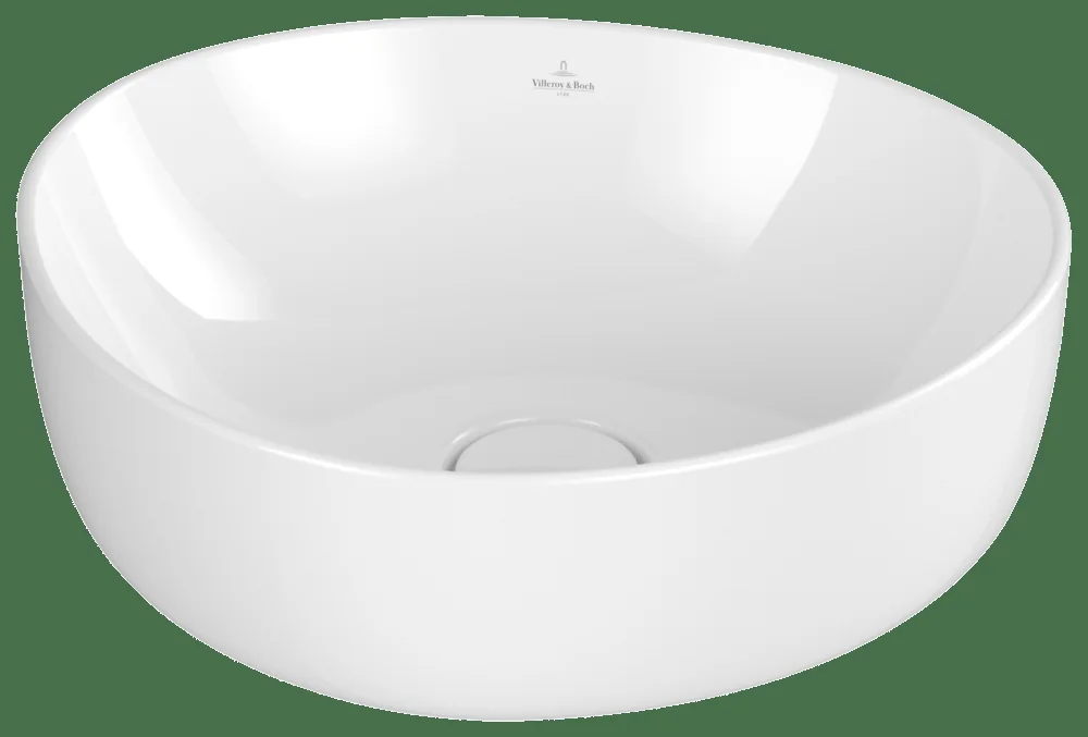 Villeroy & Boch Antao Aufsatzwaschbecken 400x395mm, TitanCeram, Weiß Alpin CeramicPlus Villeroy & Boch Antao Aufsatzwaschbecken 400x395mm, TitanCeram, Weiß Alpin CeramicPlus
