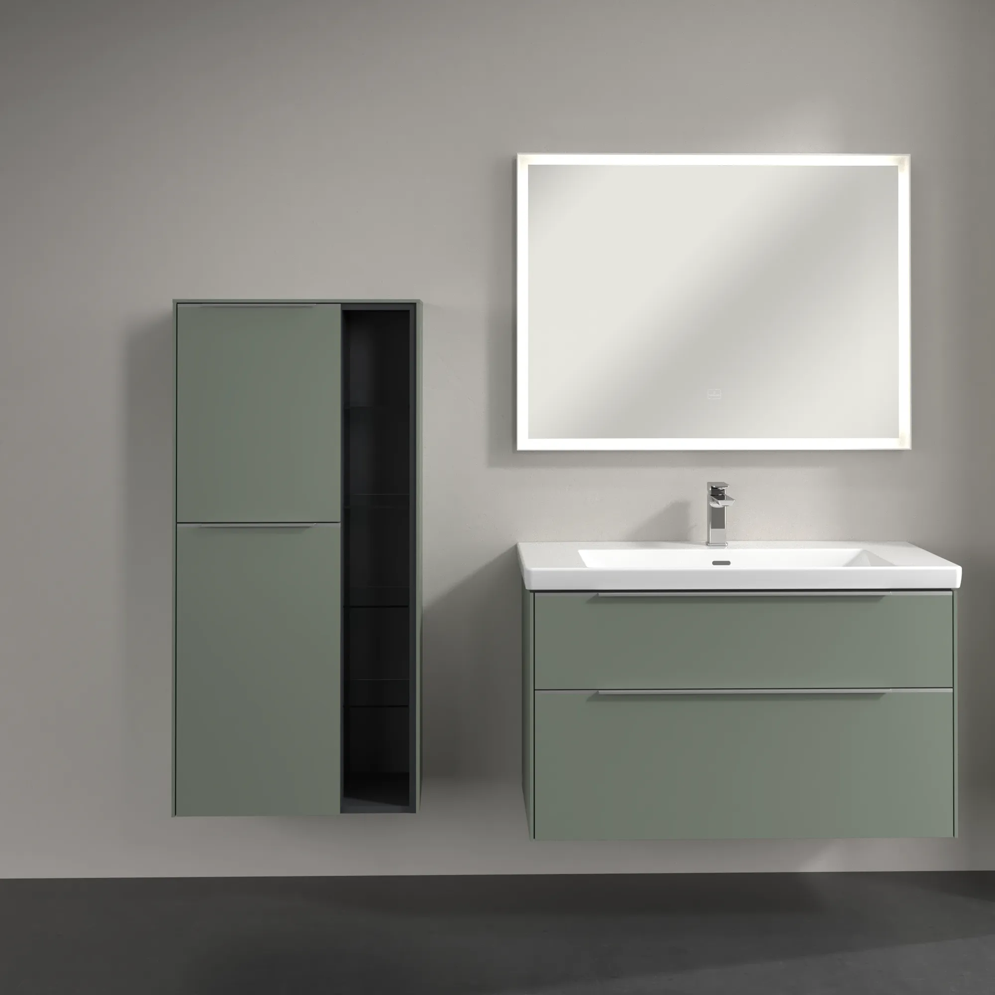 Villeroy & Boch Subway 3.0 Mittelschrank C59800, 574x1200x362mm, Soft Green